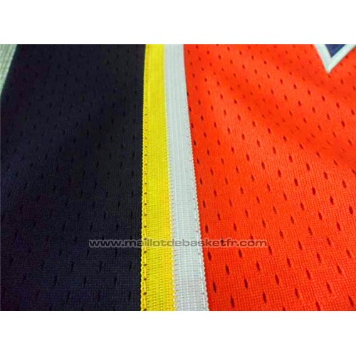 Maillot Golden State Warriors Stephen Curry #30 Retro Orange